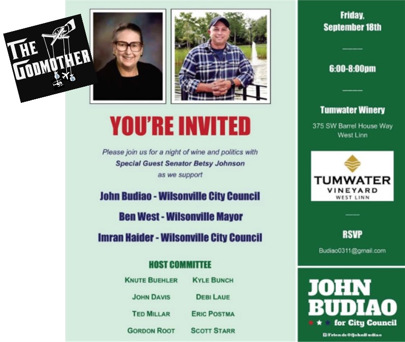 John Budiao Fundraiser Invitation